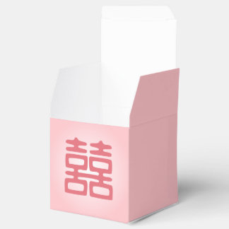 Pink Double Happiness - Bold Favor Boxes
