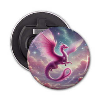 Pink Dragon Bottle Opener