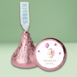 Pink Dragon First Birthday Hershey®'s Kisses®