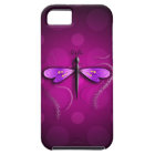 Pink Dragon Fly Polka Dots!