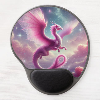 Pink Dragon Gel Mouse Pad