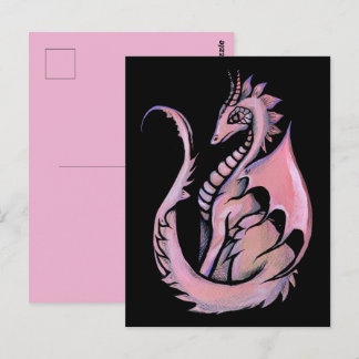 Pink Dragon                                        Postcard