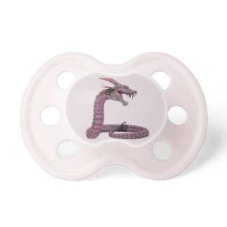 Pink Dragon Snake Pacifier