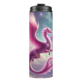Pink Dragon Thermal Tumbler