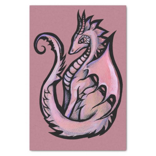 Pink Dragon                                        Tissue Paper