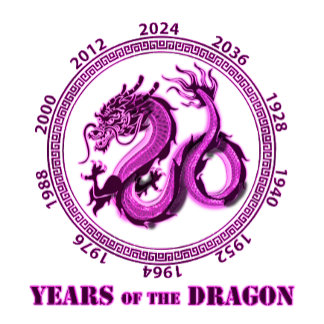 Pink Dragon, Years of the Dragon Mug Flask