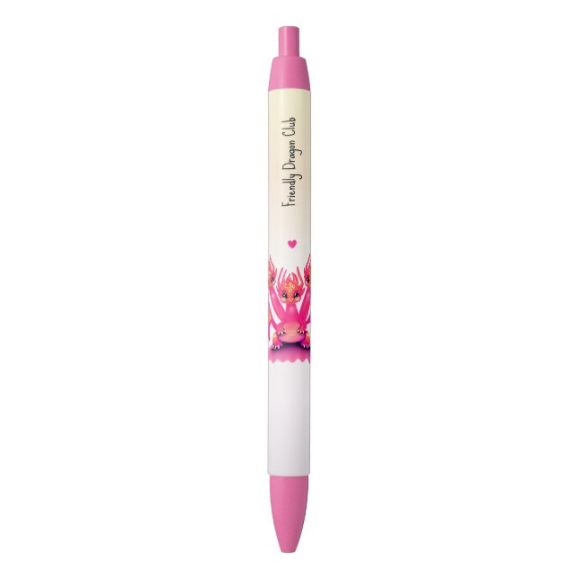 Pink dragons pen (Front Vertical)