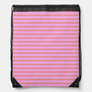 Pink Drawstring Backpack