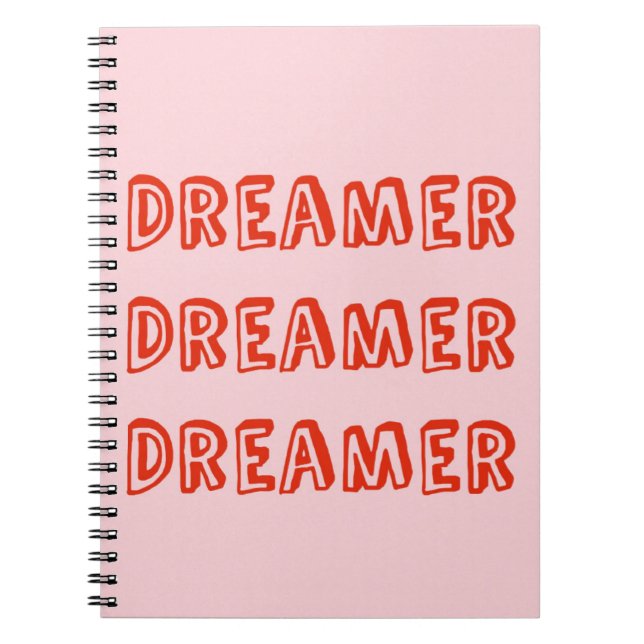 Pink Dreamer Notebook (Front)