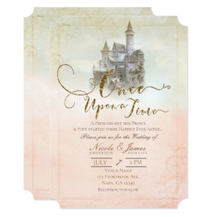 Cinderella Wedding Invitations Zazzle