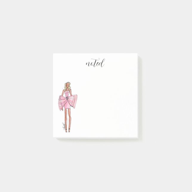 Pink dress notes (Front)