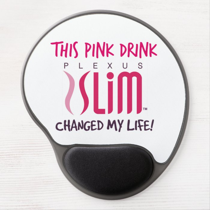 Pink Drink Plexus Slim Gel Mousepad