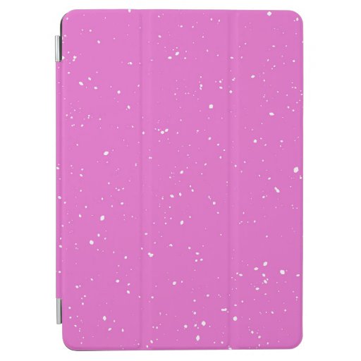 Pink Droplet Stain Pattern iPad Air Cover