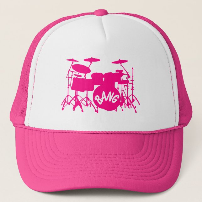 Pink Drum Hat (Front)