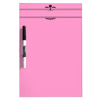 Pink Dry Erase Board