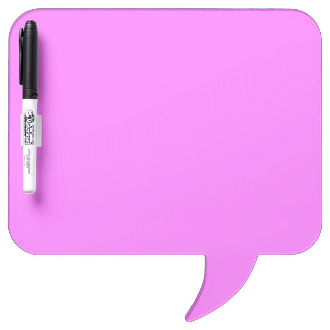 Pink Dry Erase Board (Front)
