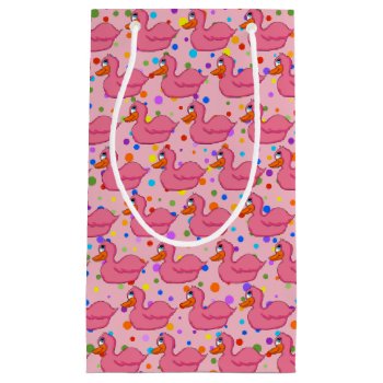 Pink Duck Gift Bag by Shenanigins at Zazzle