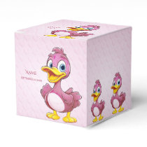 Pink Ducks Favor Box