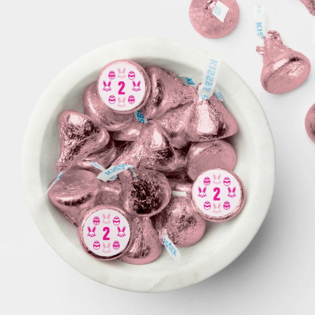 Pink Easter 2nd Birthday Hershey®'s Kisses® (Assorted)