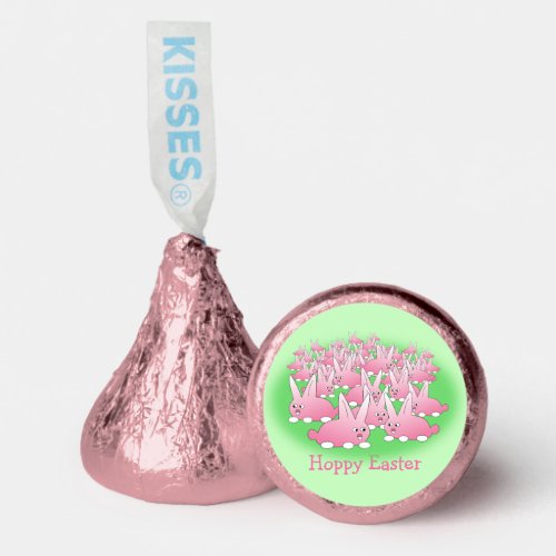 Pink Easter Bunnies Hersheys Kisses