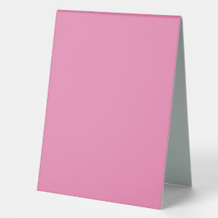 Pink #EF8484, Cadillac Pink Table Tent