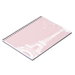 Pink Eiffel Tower Notebook