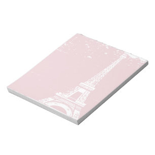 Pink Eiffel Tower Notepads