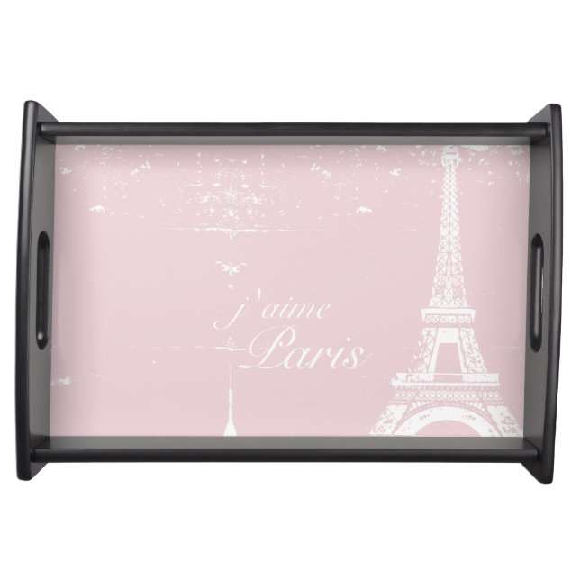 Pink Eiffel Tower Tray (Front)