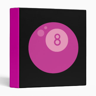 Pink Eightball Binder
