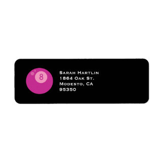 Pink Eightball Label
