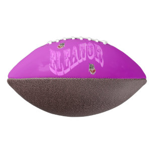 Pink Eleanor Name Logo, Football