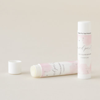 pink Elegance Graduation Party Invitation Lip Balm