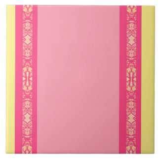 pink elegant abstract ceramic tile