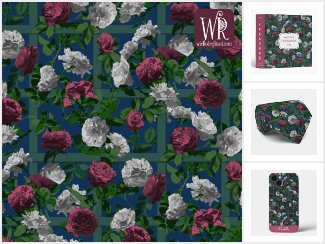 Pink Elegant Floral Roses  