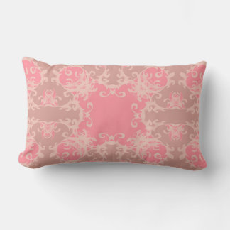 pink elegant lumbar pillow