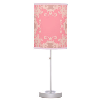 pink elegant table lamp