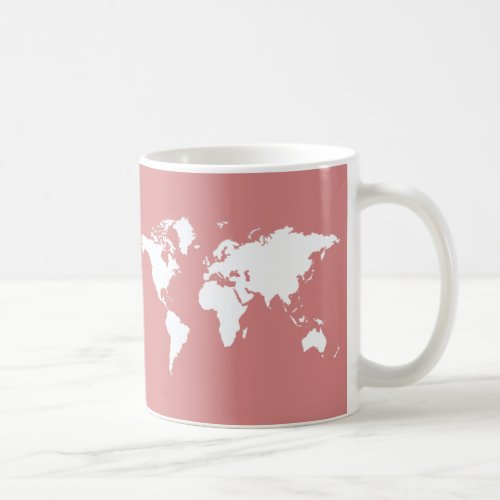 Pink Elegant World Coffee Mug