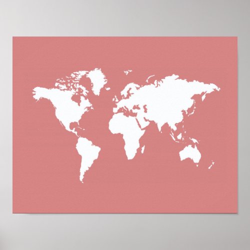 Pink Elegant World Poster