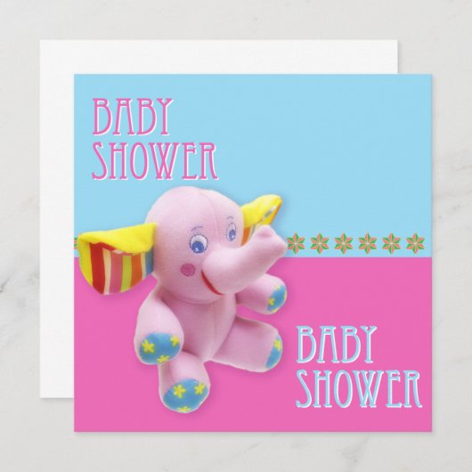 Pink elephant (Front/Back)