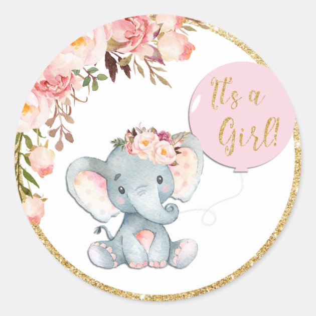 Elephant baby shower favors hot sale girl