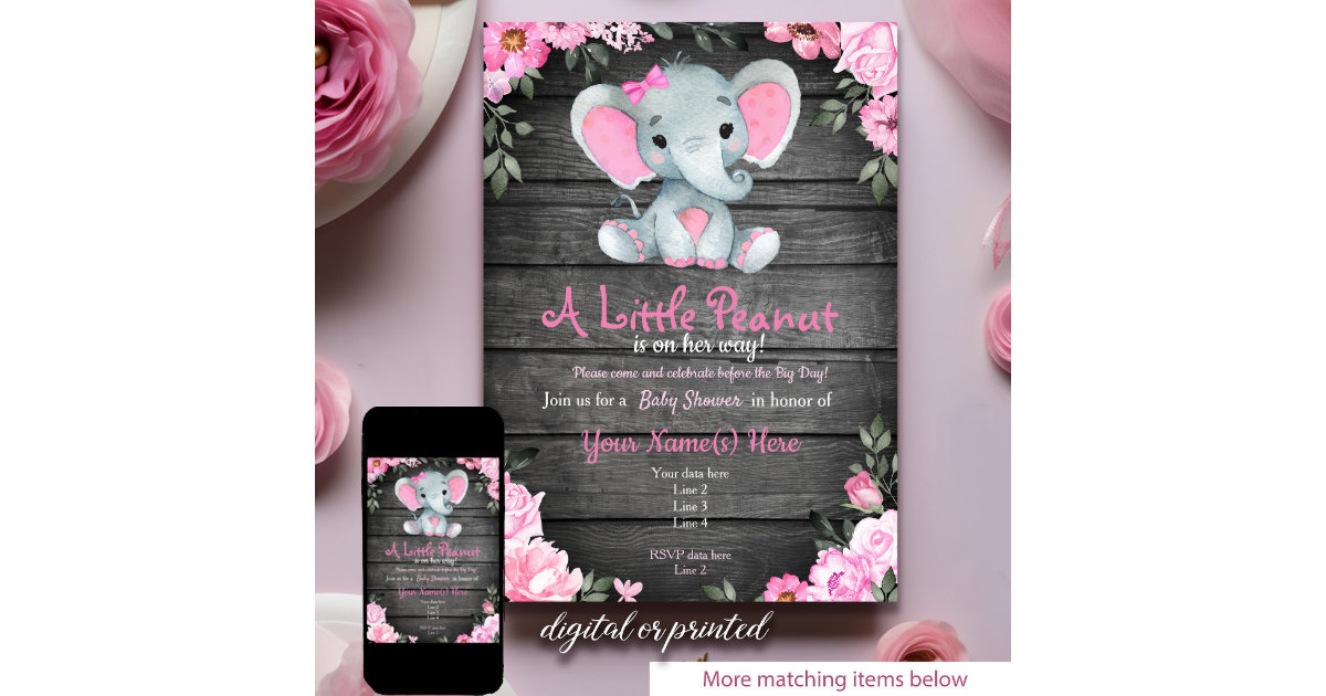 https://rlv.zcache.com/pink_elephant_baby_shower_invitation_rustic_invitation-r_81hsb5_630.jpg?view_padding=%5B285%2C0%2C285%2C0%5D