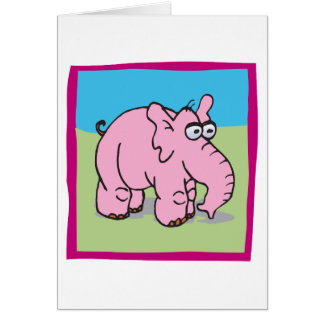 Pink Elephant Cards