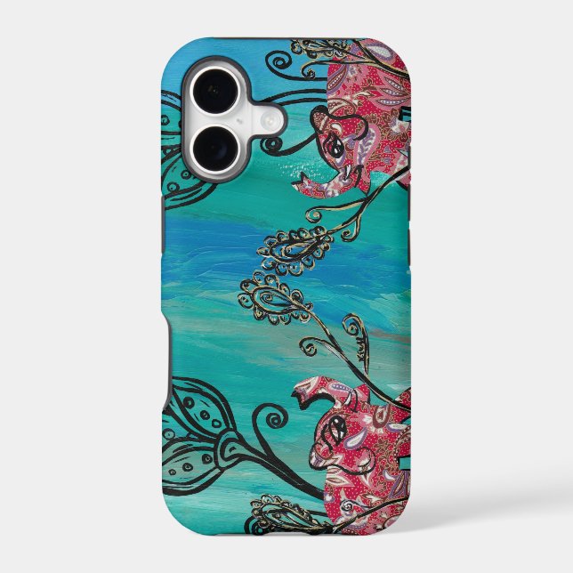 Pink Elephant Case-Mate ID iPhone 5 Case (Back)