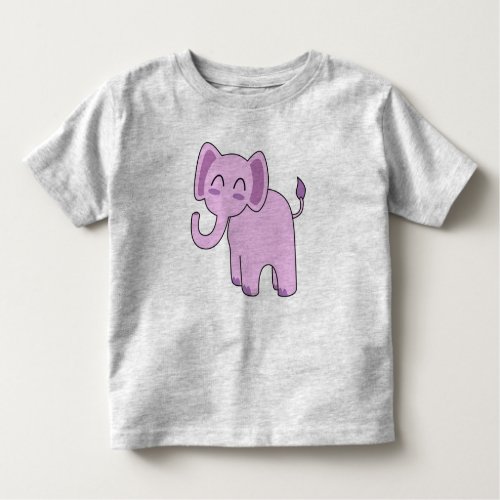 Pink Elephant Custom Toddler Shirt