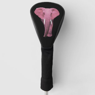 Pink Elephant Golf Head Cover