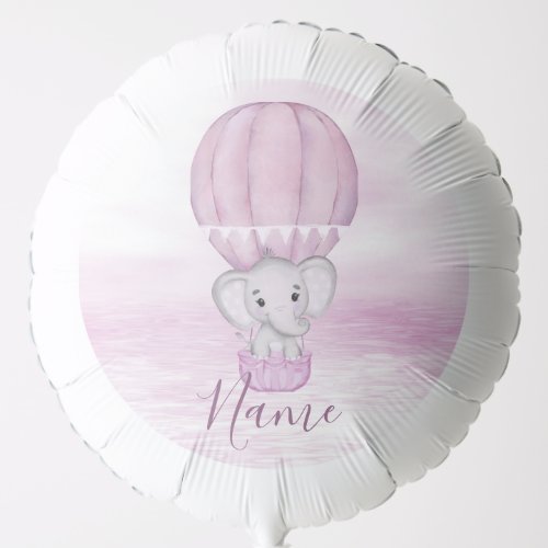Pink Elephant Hot Air Balloon Balloon