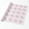 Pink Elephant Personalized Wrapping Paper