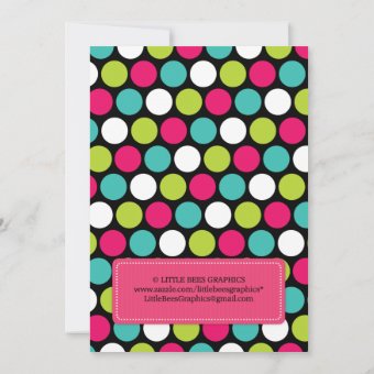 Pink Elephant Polkadot Baby Shower Invitation Zazzle