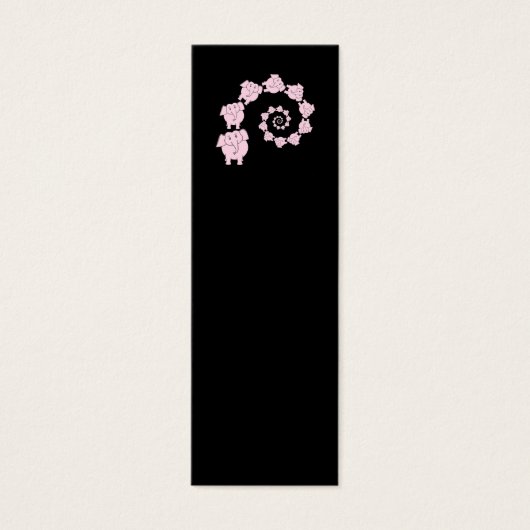 Pink elephant spiral. (Front)