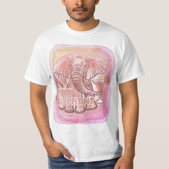 Pink Elephant  t-shirt (Front)